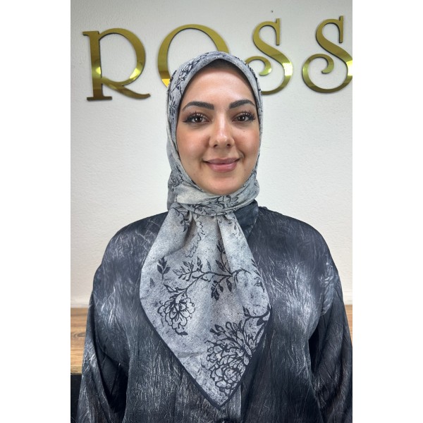 Desenli Soft Eşarp 05T